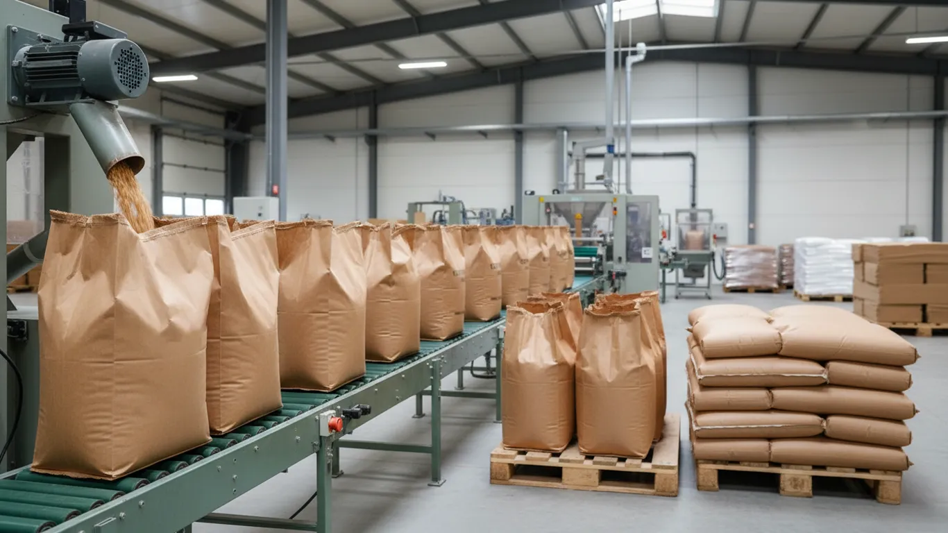 Worki wentylowe papierowe