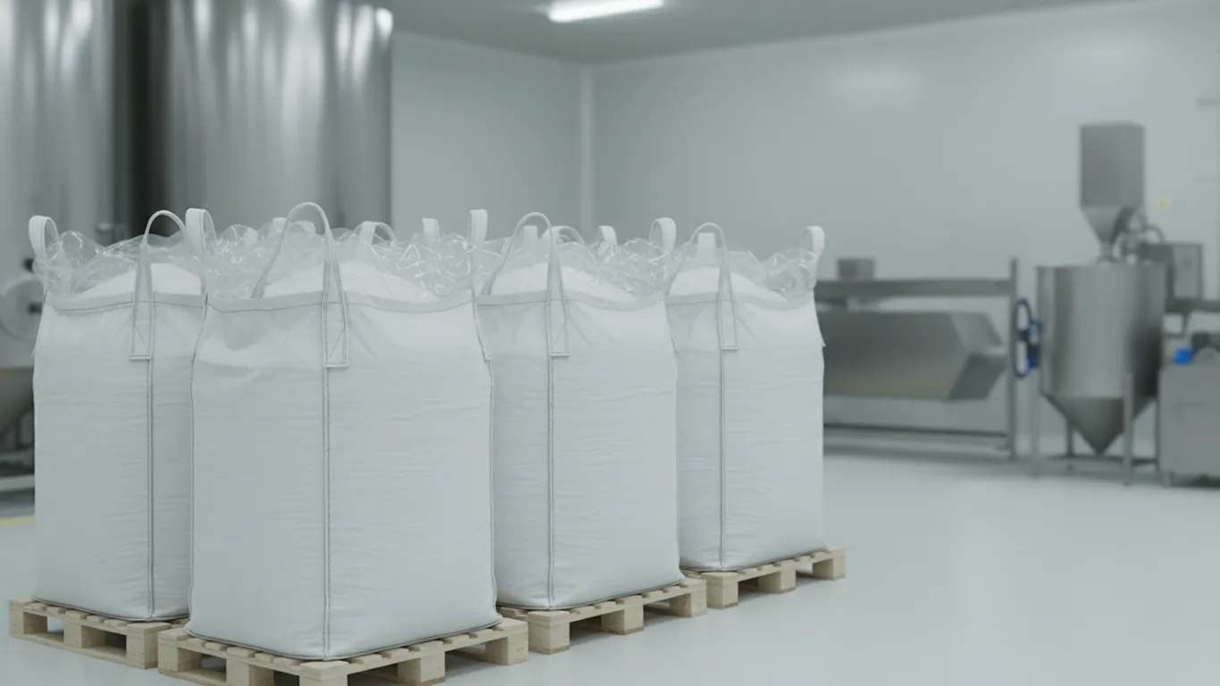 Big Bagi z wkładką foliową do produktów o wysokiej pylności