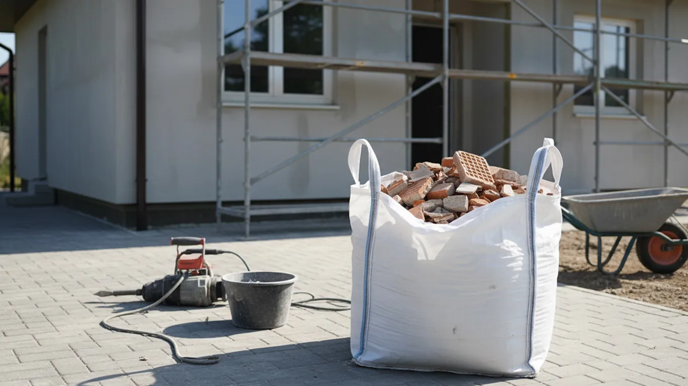 Wykorzystanie BIG BAG do gruzu w budownictwie