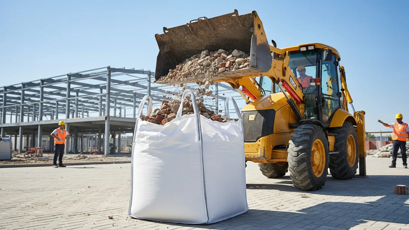 Wykorzystanie BIG BAG do gruzu w budownictwie