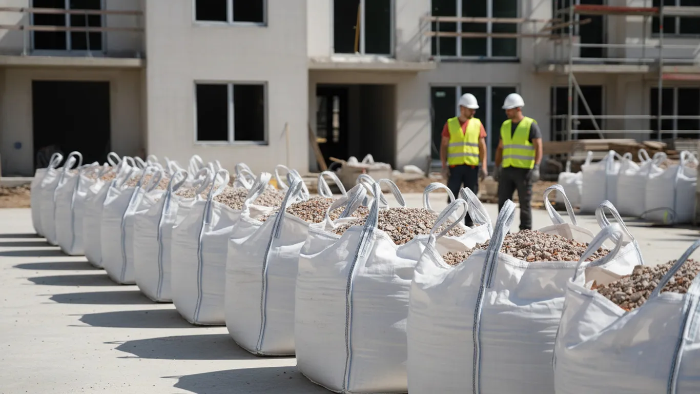 Wykorzystanie BIG BAG do gruzu w budownictwie